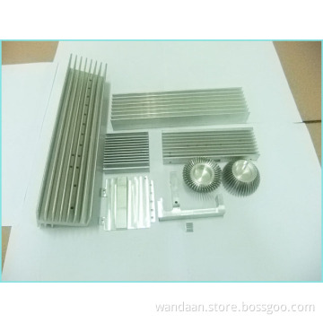 Customized Extruded Profile Heat Sink in Different Size